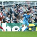 Merino égalise de la tête pour Arsenal KEYSTONE/AP/Jon Super